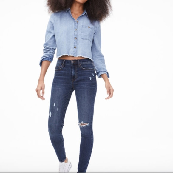 AÉROPOSTALE Soft-Spun High-Waisted Jegging 00 - Picture 1 of 7